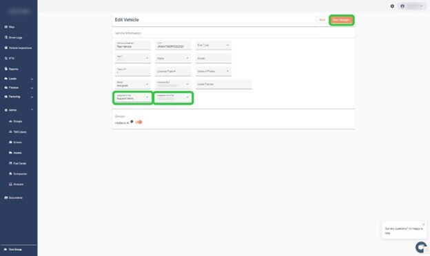 Assigning a Driver to a Vehicle 4