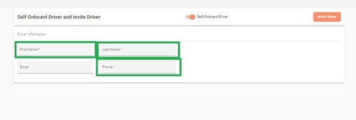Carrier On-boarding Guide driver taggle info