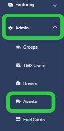 admin assets